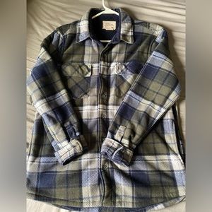 sherpa lined flannel